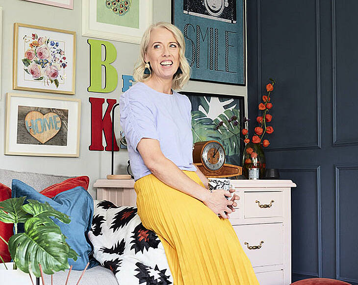 Love your living room: Joanne Mooney from A Proud Home gets Prints Charming with Penneys’ Retro Luxe collection