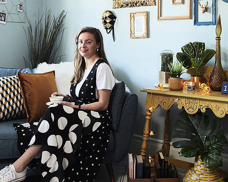 Love your living room: Katrina Carroll from Vintage Irish Kat adds direction with Penneys’ Retro Luxe collection