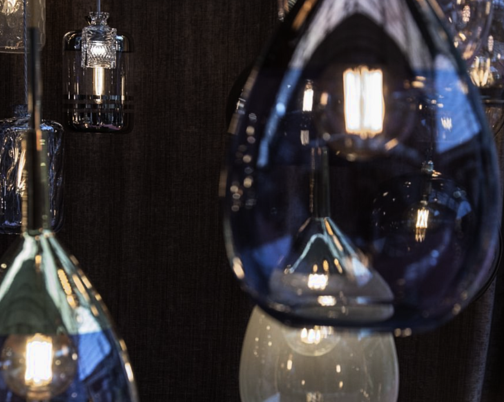 All light now: 9 glass light pendants that are super on trend right now