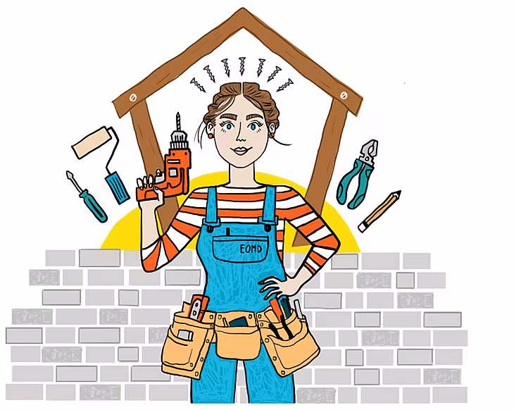 The double-barrelled renovation diary: Esther O'Moore Donohue finds buying an old house is no joke