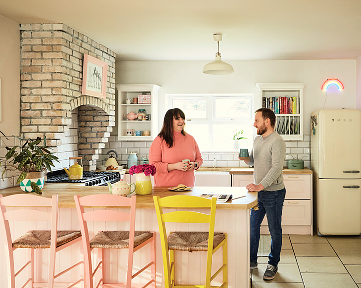 Colour and creativity make this DIY home renovation a stand out success