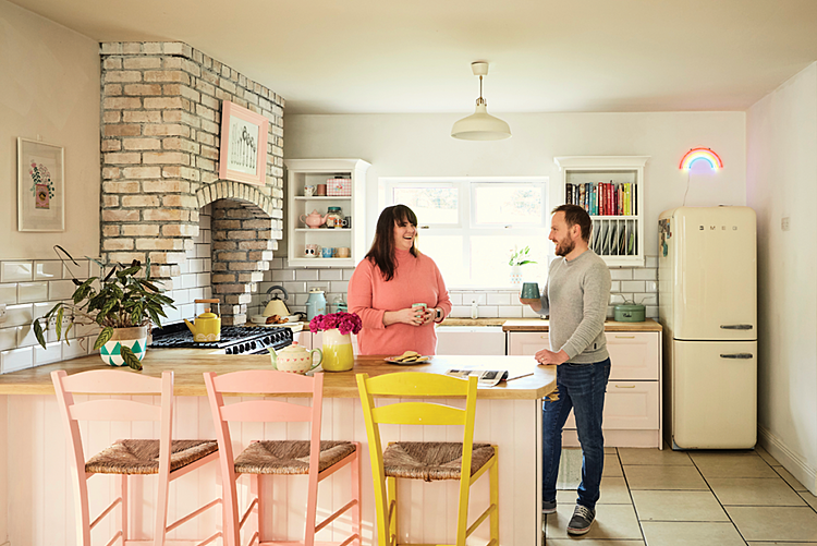 Colour and creativity make this DIY home renovation a stand out success