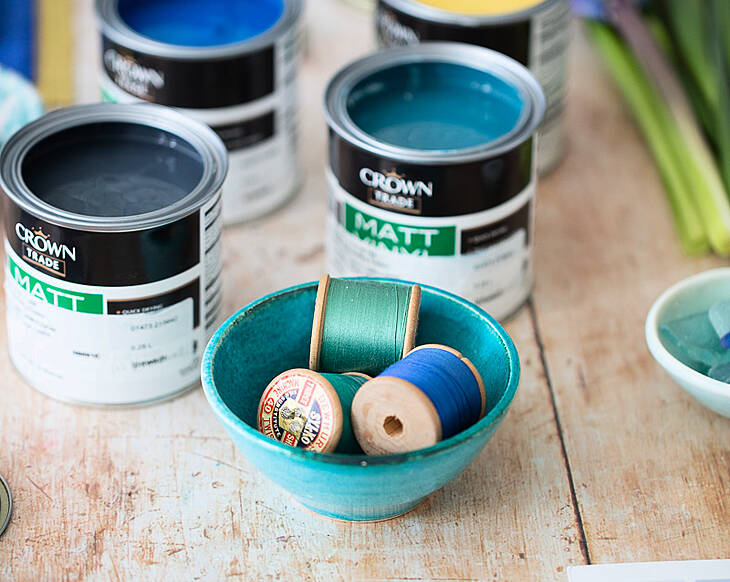 Introducing Warm Blues, Our Collaboration with Crown Paints