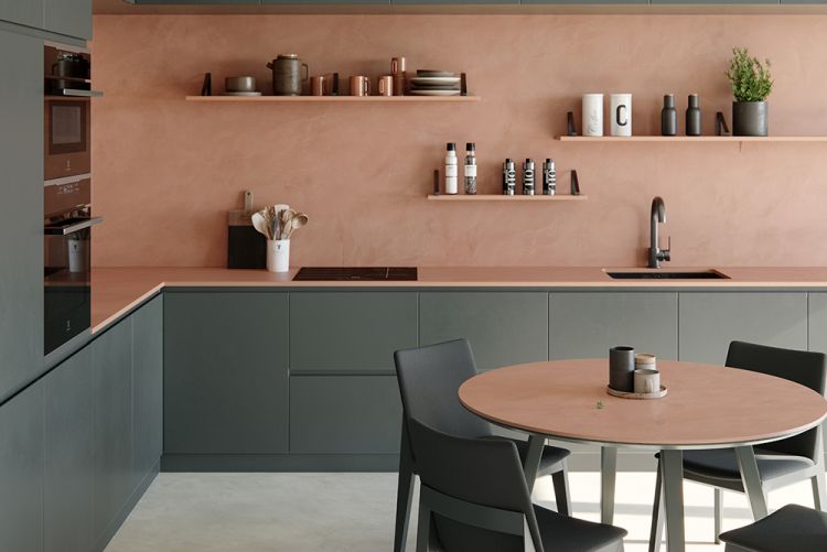 Handcrafted looks in a high-tech surface with Dekton Kraftizen from Cosentino