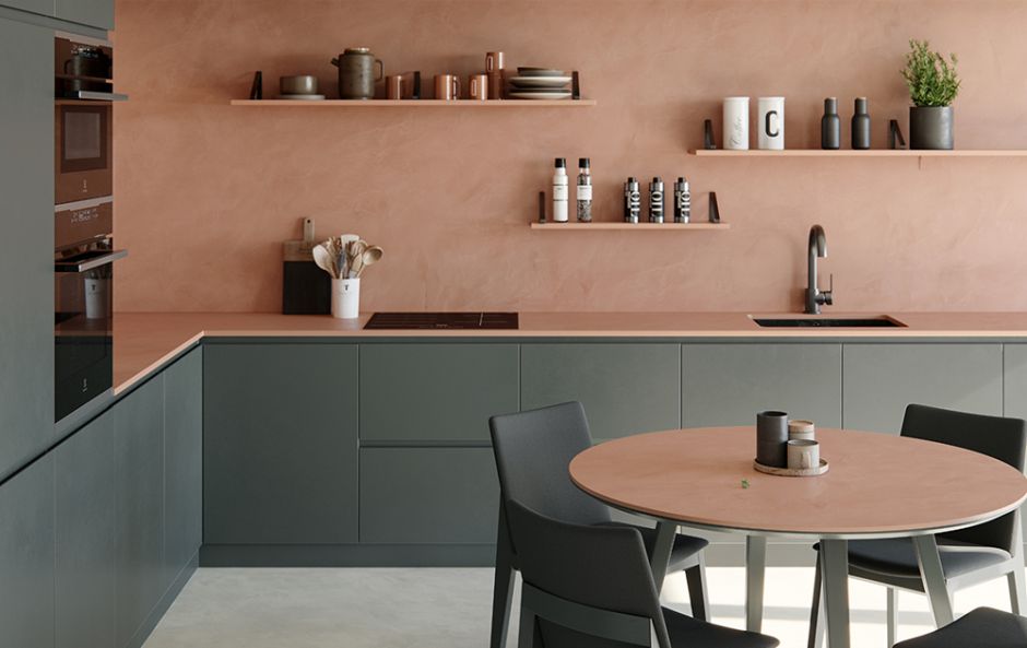Handcrafted looks in a high-tech surface with Dekton Kraftizen from Cosentino