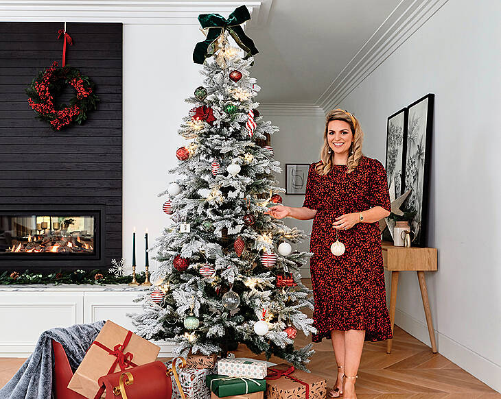 A home transformed ready for Christmas