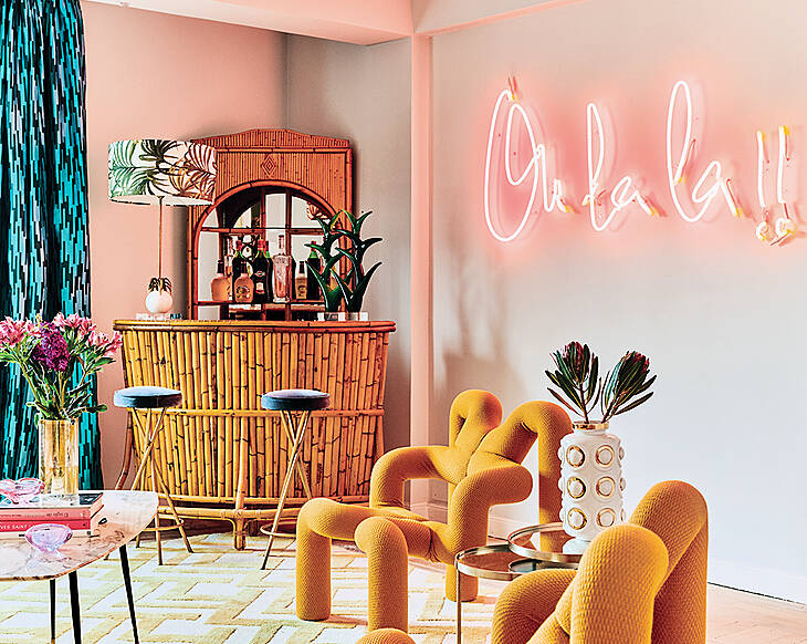 Brighten up colder days with bold pattern and colour