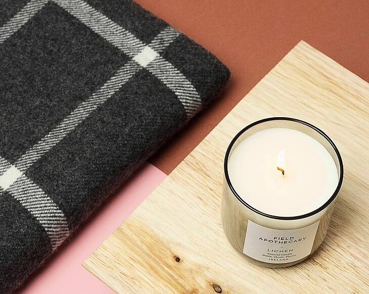 WIN! A Foxford Woollen Mills blanket and Field Apothecary candle, worth €185