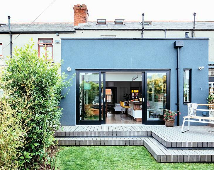 Worth the wait: an extension has given this 1920s Dublin 7 home a lovely modern twist