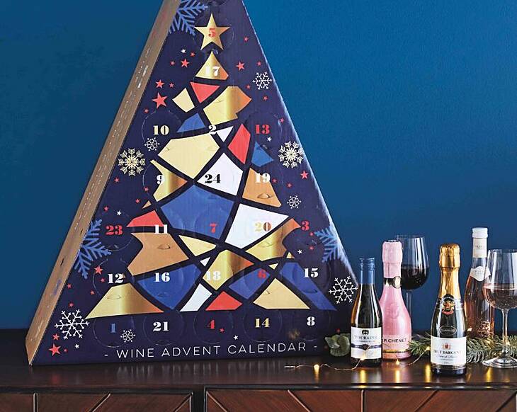 Aldi are bringing back their wine advent calendar next week