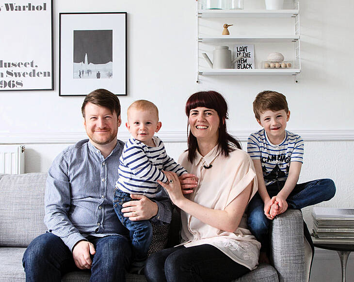 Interior designer Deborah Gordon's Scandi-style sandstone former tenement flat