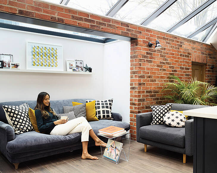 Sarah's renovated townhouse is the essence of casual and sophisticated style