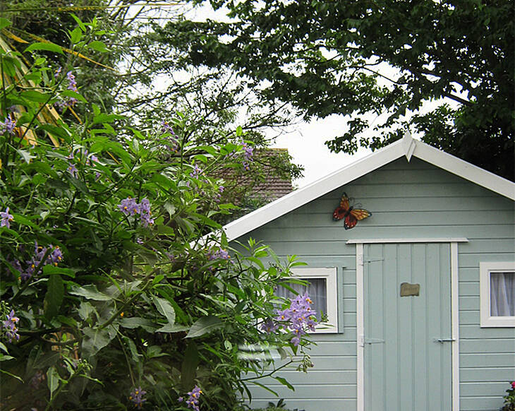 Garden shed makeover