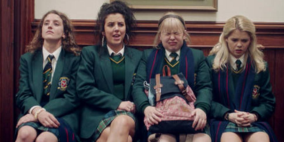 Derry Girls stars bid farewell...