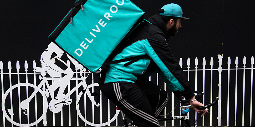 Irish food delivery riders are...