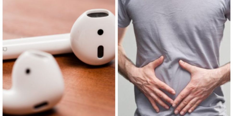 Man swallows Apple Airpods - T...