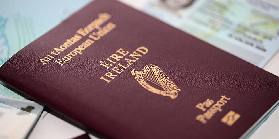 The Irish passport is being re...