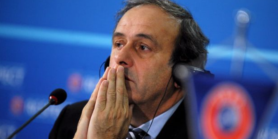 Former UEFA President Michel P...