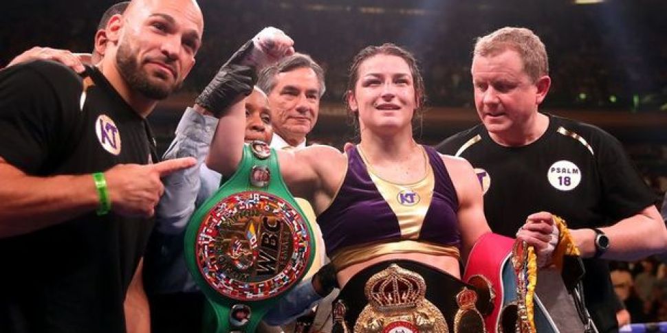 Katie Taylor is the lightweigh...
