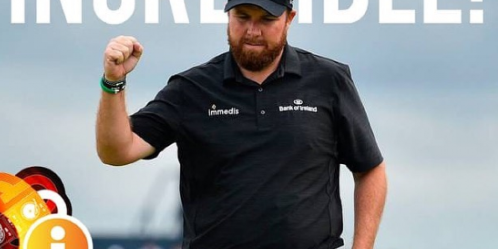 Golfer Shane Lowry will get a...