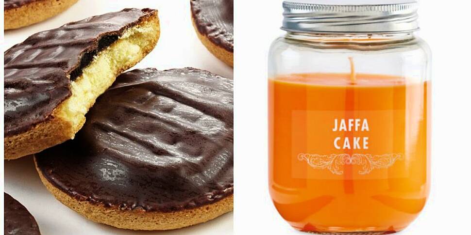 Aldi have a Jaffa Cake candle...