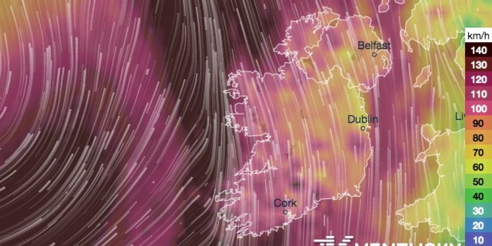 Storm Brendan - Orange warning...