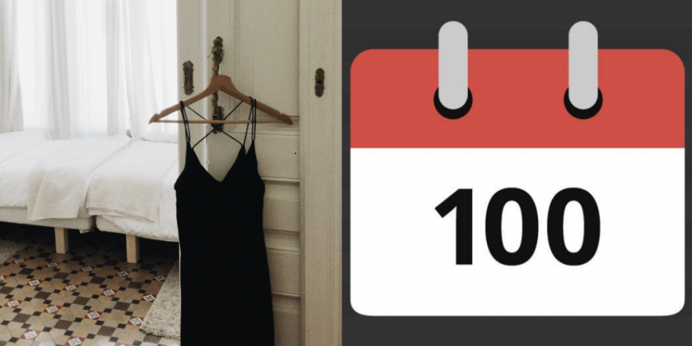 Woman wears same dress for 100...