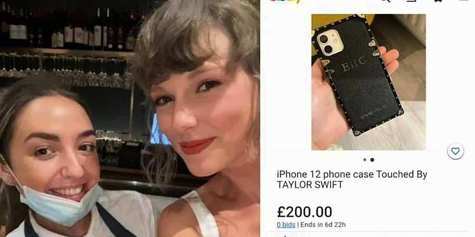 Phone case touched by Taylor S...