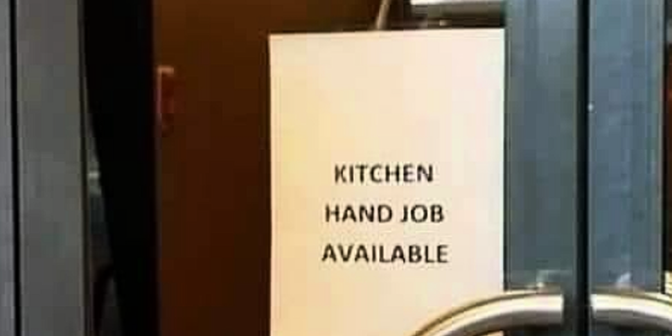 Restaurants job advert goes vi...