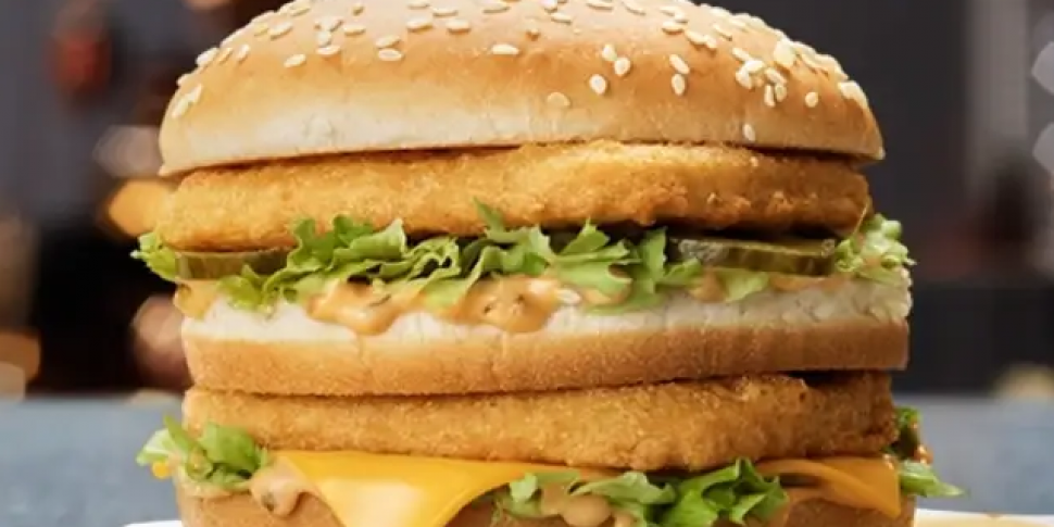 McDonald's new Chicken Big Mac...