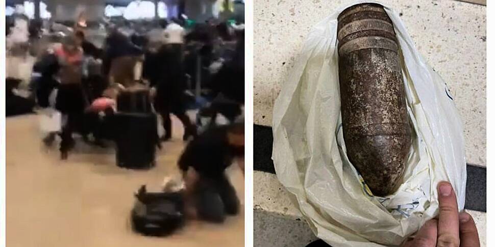 Panic at Israeli airport after...