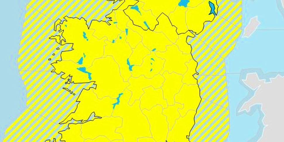 Met Éireann to issue fewer yel...