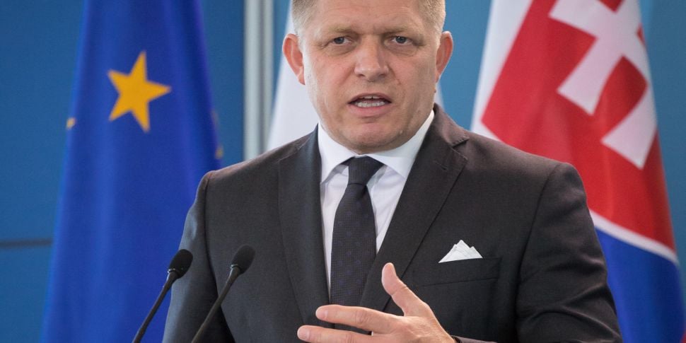 Slovakia's prime minister rema...