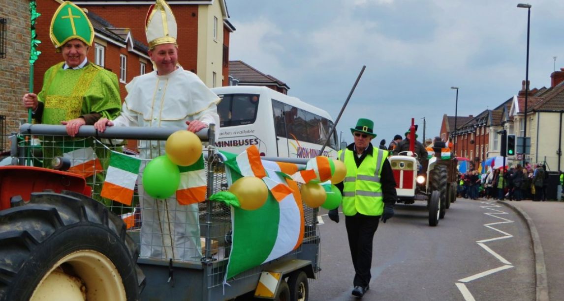 Bristol pays tribute to a parade great as part of its St Patrick's Day