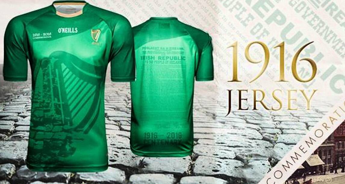 O'Neill's release 1916 jersey to commemorate Easter Rising | The Irish Post