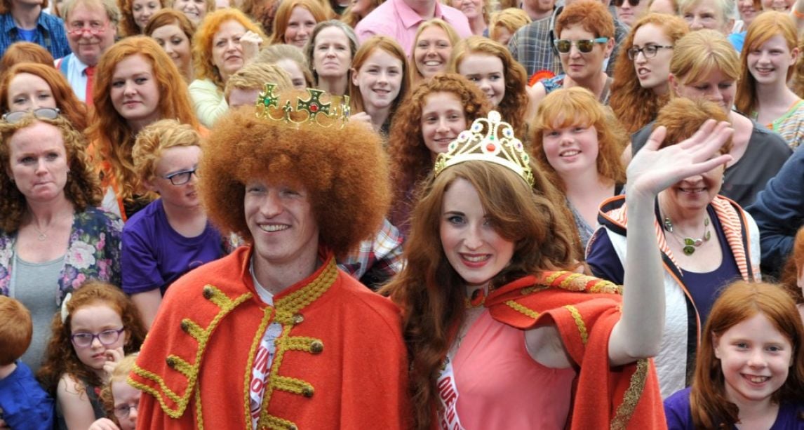 One of the world's biggest gatherings of redheads is happening this
