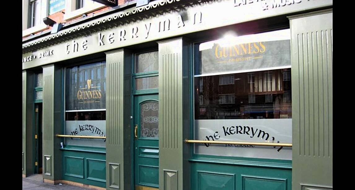 Birmingham pub The Kerryman implements dress code, banning 'manbags' on ...