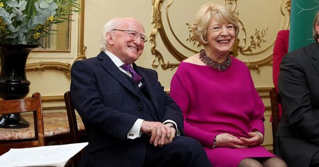 President Higgins and wife Sabina test positive for Covid-19