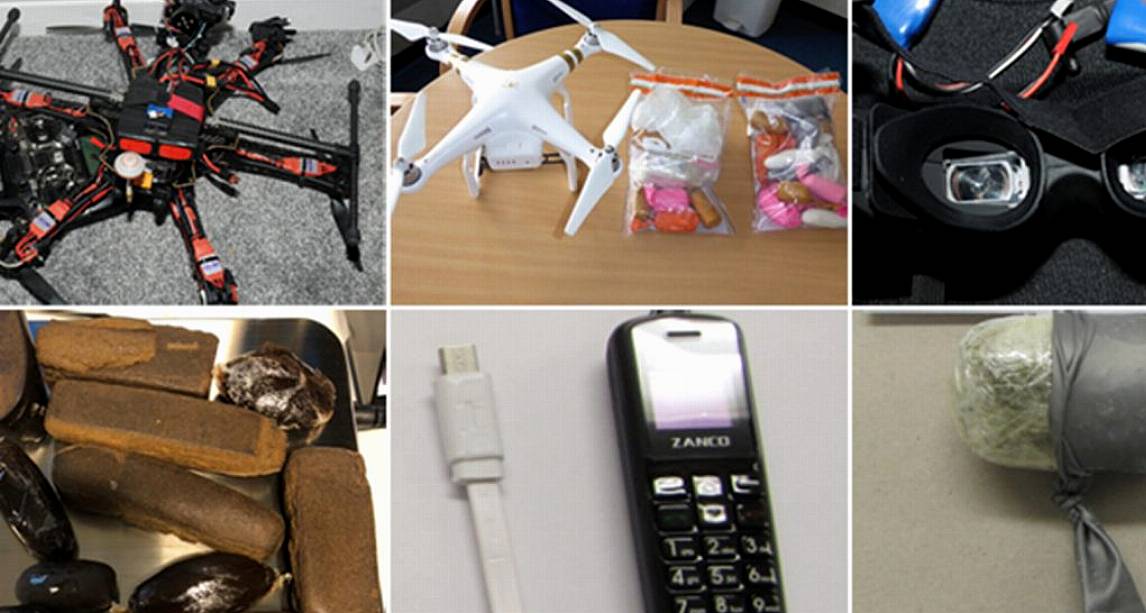 Man, 25, Jailed For Using Drones To Smuggle Drugs And Mobile Phones ...