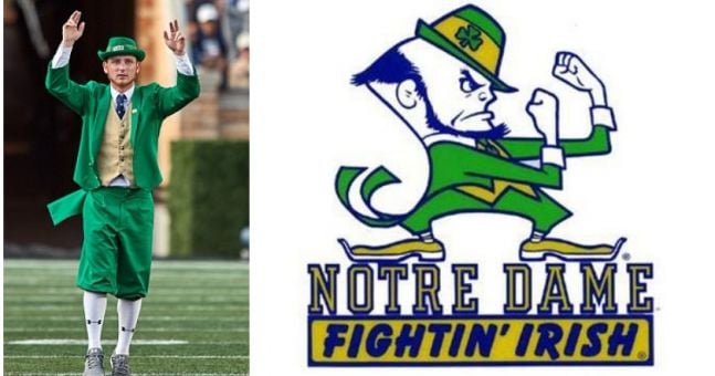 Notre Dame defends Fighting Irish leprechaun mascot, ranked 'offensive