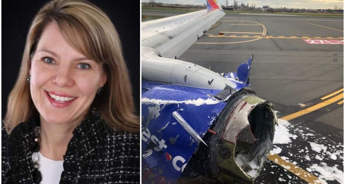 First image of mum, 43, 'sucked out' of plane when engine exploded at ...