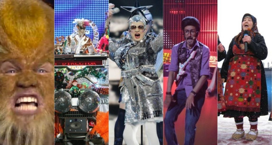 16 of the most wonderfully weird Eurovision entries ever witnessed