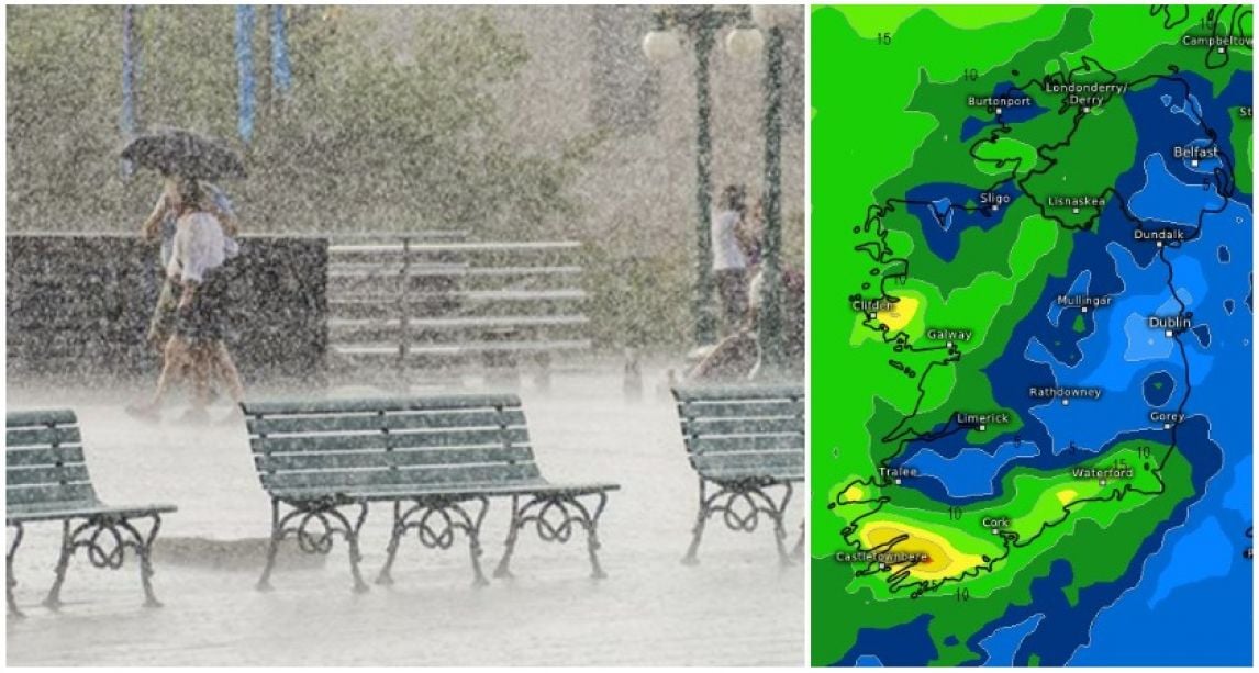 Storm Debby Ireland braces for weather misery this weekend as