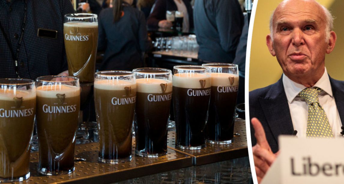 Guinness shortage for Britain in event of nodeal Brexit, warns Lib Dem