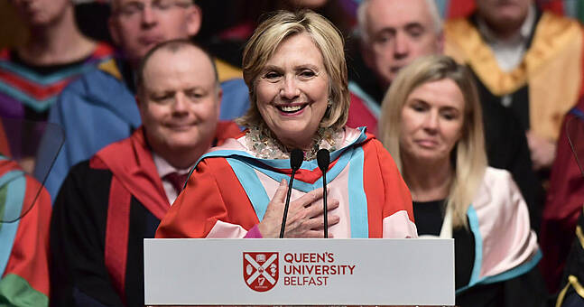 Hillary Clinton To Be Inaugurated As Chancellor Of Queen's University ...