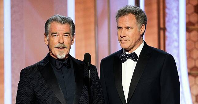 Pierce Brosnan - Golden Globes