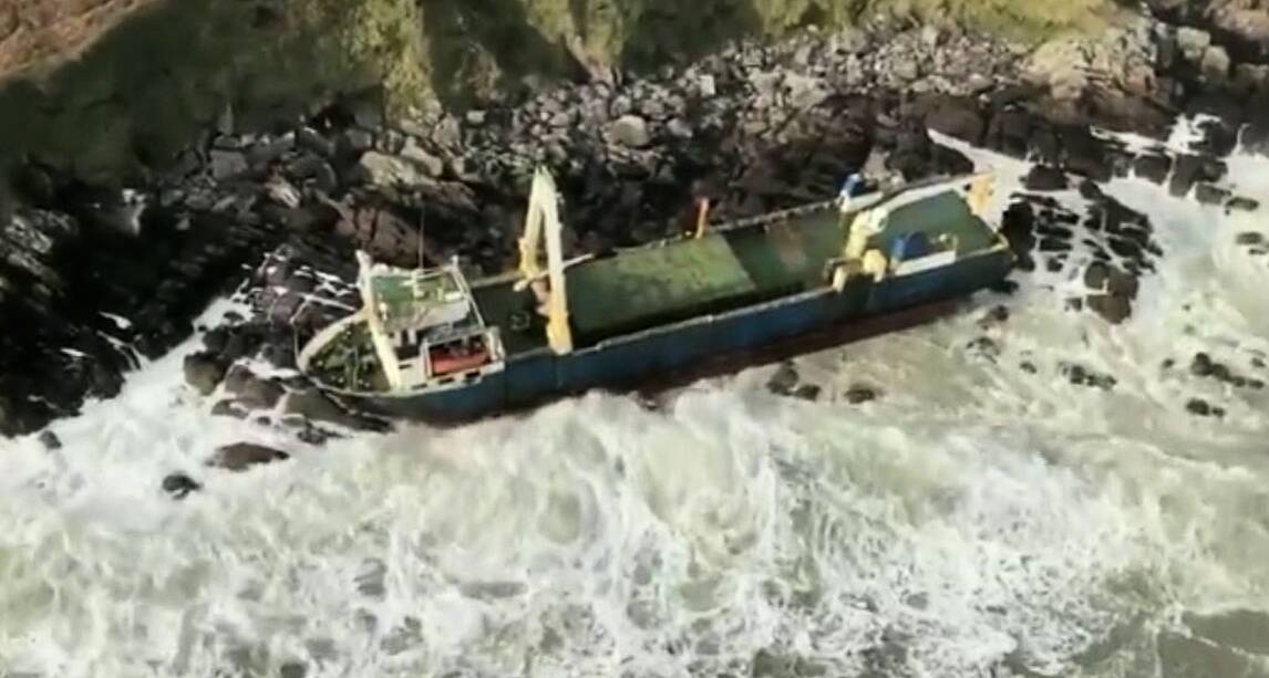 'Ghost Ship' Washes Ashore In Ireland After Spending More Than A Year ...