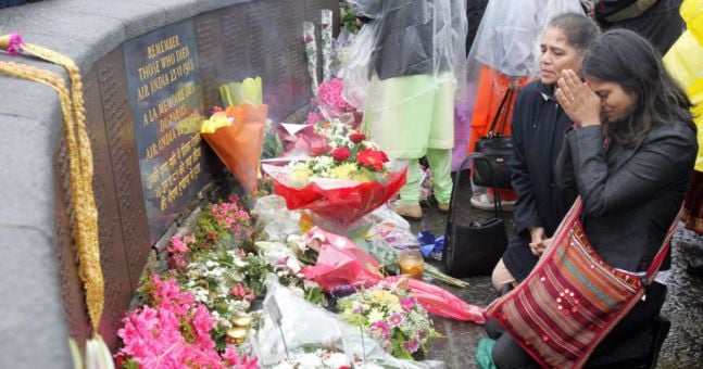 Air India disaster commemorated in Cork - 35 years on | The Irish Post