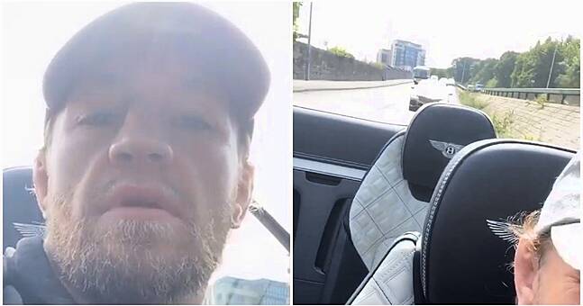 Conor McGregor Risks Wrath Of Gardai As He Films Himself Driving On ...