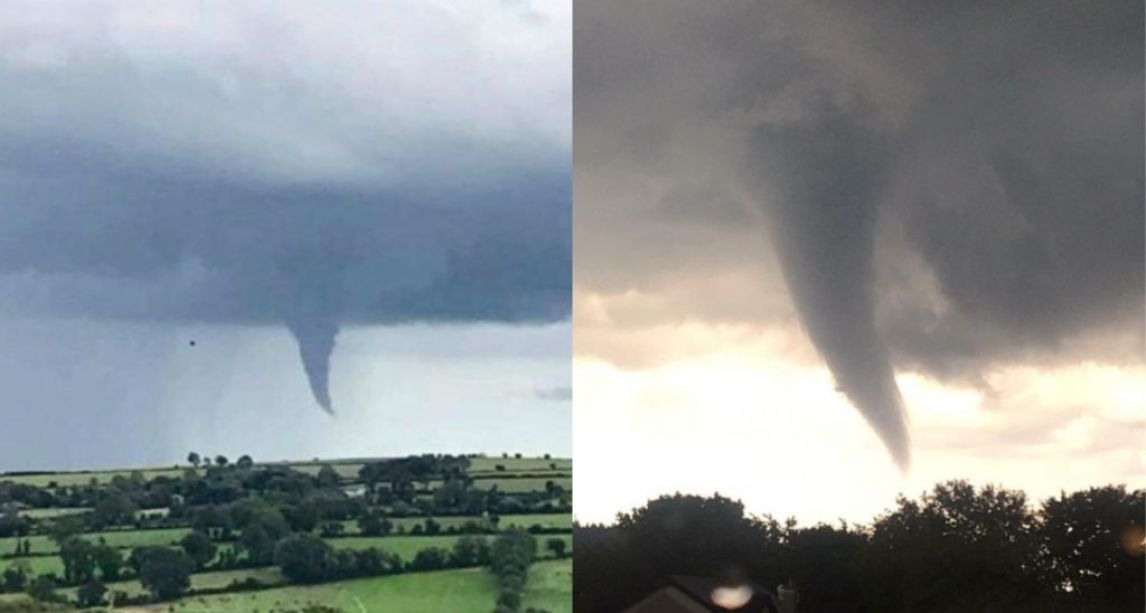 Met Eireann Share Breathtaking Photographs Of Tornadoes Forming Across ...